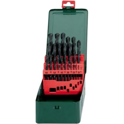 Juego de brocas HSS-R METABO - 25 piezas - 627152000