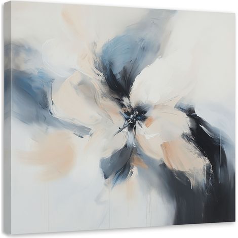 Wandbild Moderne Abstraktion beige blau 30x30 cm (1/5)