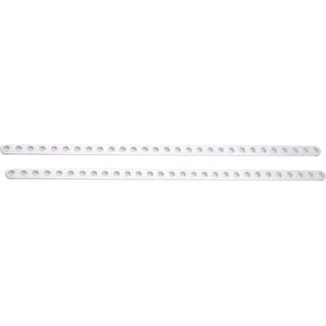 Paire de plaques en aluminium 29 trous de rechange compatibles Tetrixrobotics robot – 1 jeu (réf. 3102‑0029‑0232) (1/5)