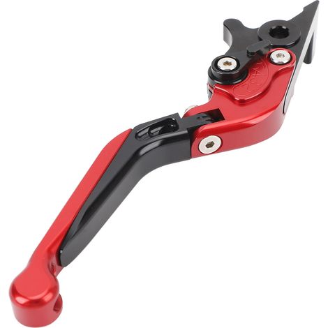 Leve freno pieghevoli CNC T6063, maniglia pieghevole in alluminio per C125 Super Cub CUB 110 CT125 Hunter, colore rosso. (1/4)