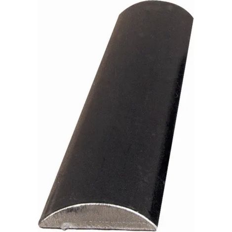 Main courante pleine lisse bombée - Longueur 3m largeur 20mm épaisseur 10mm - Fer forgé - À souder - DECO FER FORGE