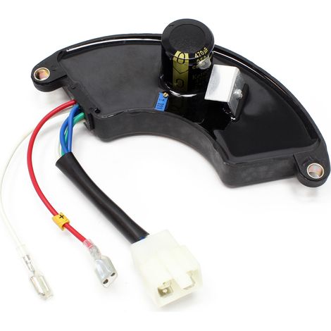 Wiltec – Régulateur de tension automatique AVR 3000W 5000W 6500W – Compatible 50Hz 220V – Échange simple avec contacts enfichables