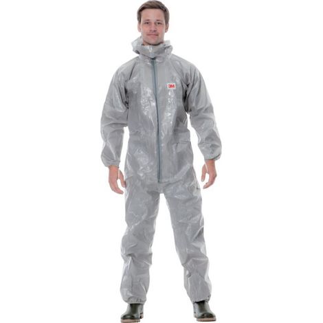 Tuta 3M Protezione - Grigio 4570 Tipo 3/4/5/6 4Xl