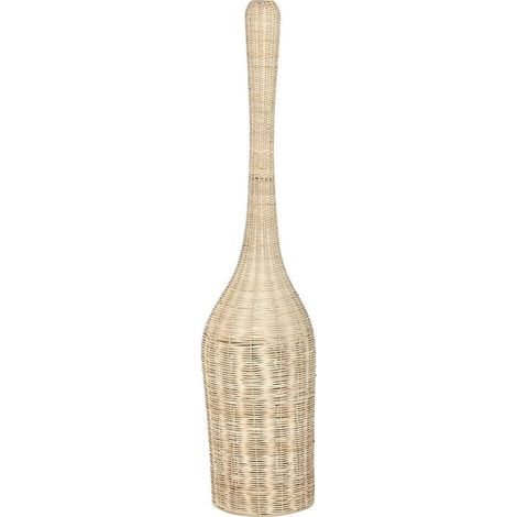Lampe élégante en rotin fer couleur naturelle - naturel brun clair (1/4)