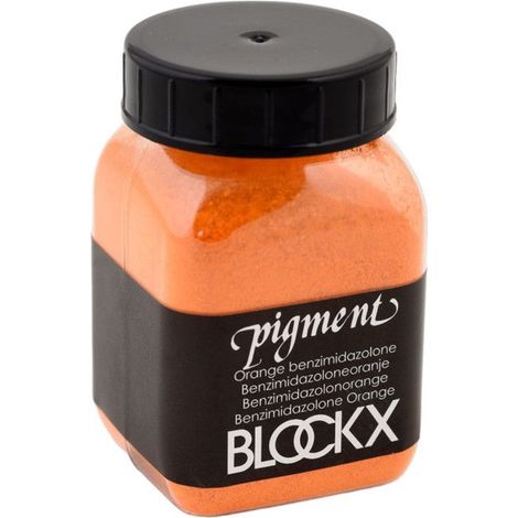 Pigment en poudre - Orange benzimidazolone - 94 - Blockx - Pot de 100g