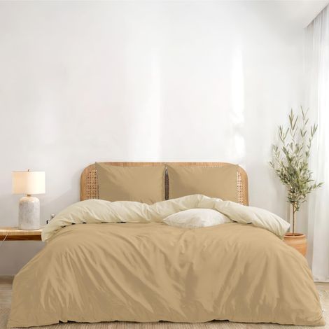 Housse de Couette 200x200 avec 2 Taies d'oreiller 50x70 cm (1/5)