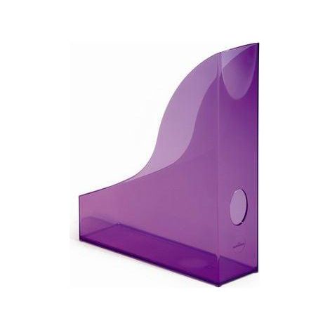 Supporto per riviste Durable BASIC viola traslucido