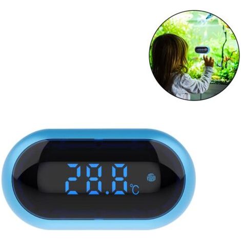 Aquarium-Thermometer, digitales Wasserthermometer für Aquarien, LED-Display-Thermometer für Aquarien, Terrarien und Vivarien