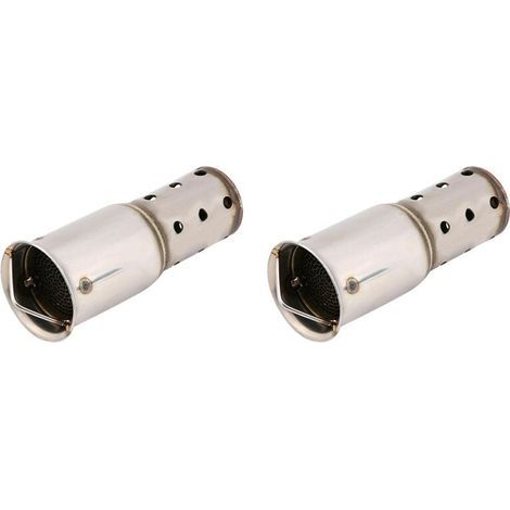 Convient pour 2 silencieux d'échappement universels de 51 mm pour moto, silencieux DB, suppresseur de bruit (1/3)