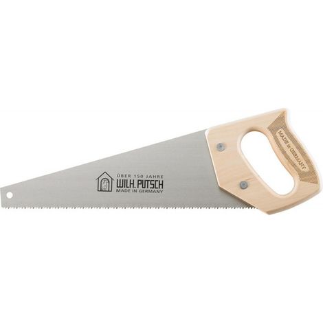 Mano De Sierra 350 Mm - Mango De Madera - Wilpu