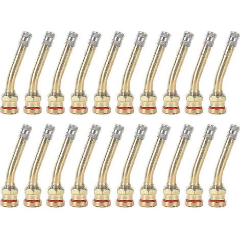 20 valves de pneu en cuivre, excellente étanchéité, protection antirouille, pour camions, remorques et camping-cars, Weeder V3-20-5 (1/5)
