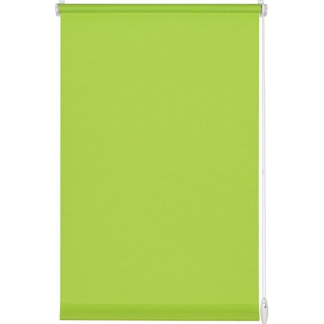 GARDINIA Tenda a rullo con morsetto di fissaggio o adesiva, Per luce diurna, Opaca, Kit di montaggio incluso, EASYFIX Tenda a rullo avvolgibile, Verde mela, 90 x 210 cm (LxA), tessuto (1/5)