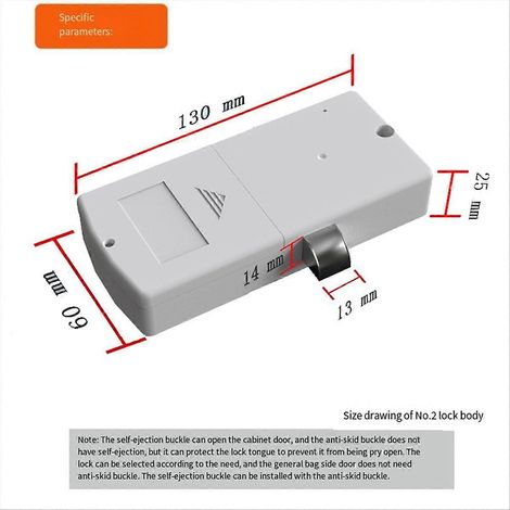 Clavier de contrôle d'accès sans fil pour casier, compatible avec les téléphones, les lecteurs RFID et les lecteurs de cartes, couleur argent traditionnel. (1/5)