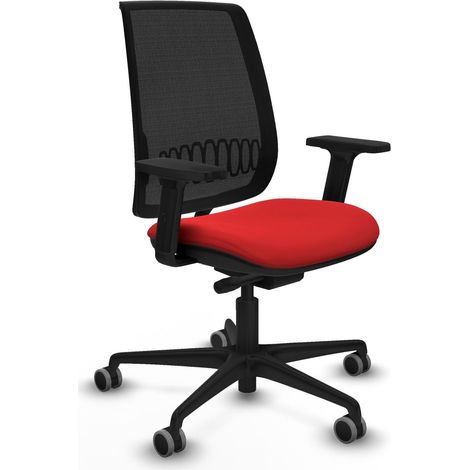 Ergonomischer Stuhl piqueras y crespo Alares schwarzes Kunstleder (1/2)