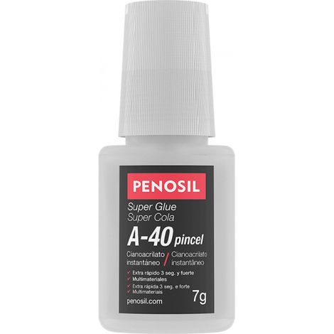 Pegamento cianocrilato instantaneo pincel 7g a-40 penosil (1/3)