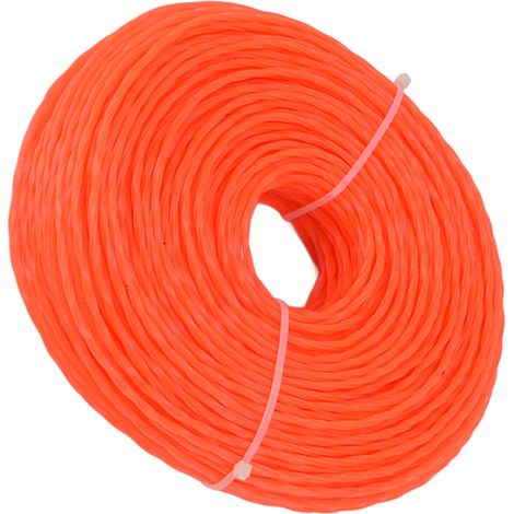 Fil de coupe en nylon 3,0 mm 85 m, torsadé, pour tondeuses à gazon robustes, idéales pour la maison et le jardin. (1/5)