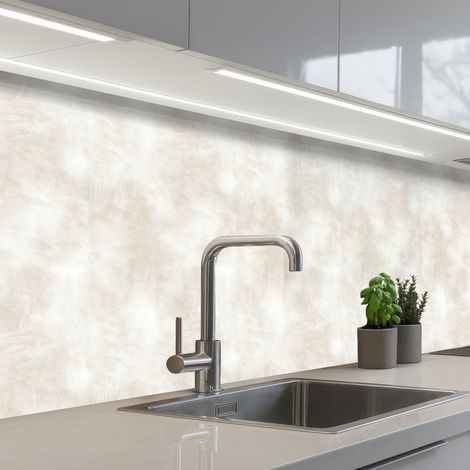 Kitchen Splashback Subtle - Texture - Beige 250x60 cm