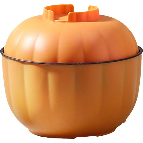 Casserole électrique multifonction mini 220V prise UE, haute efficacité sécurisée, pour maison dortoir, rouge orange (1/5)