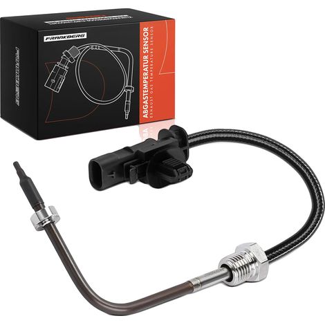Sensor de temperatura, longitud del cable 170 mm, tamaño de rosca M14, número de contactos del conector 2, color del conector negro, número de pieza OEM 55271552 (1/5)