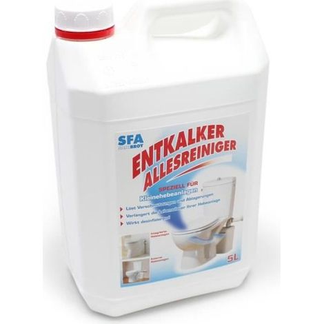 Dètartrant SFA Sanibroy pour petites Stations de relevage Bidon de 5 l - 51320