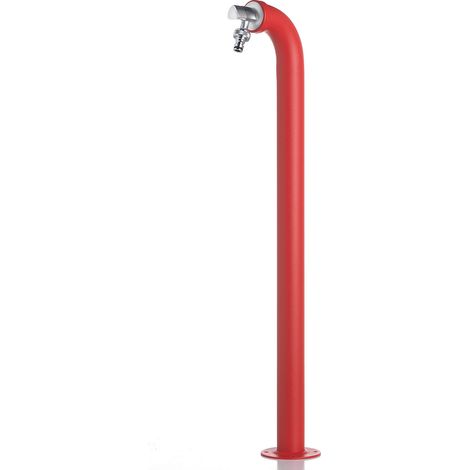 Fontana da Giardino con Rubinetto Belfer 42/PS Rosso (1/5)