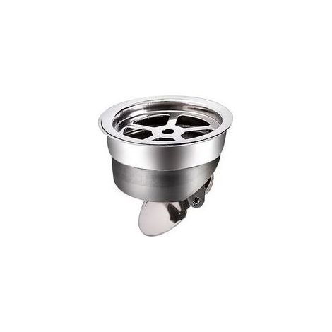 Siphon de sol anti-odeur en acier inoxydable 201 – Installation facile – Compatible tuyaux 36-43 mm et 38-41 mm – Pour salles de bains et cuisines (1/5)