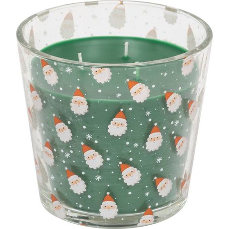 Candela profumata 500g in scatola di vetro stampata assortita - Atmosphera créateur d'intérieur