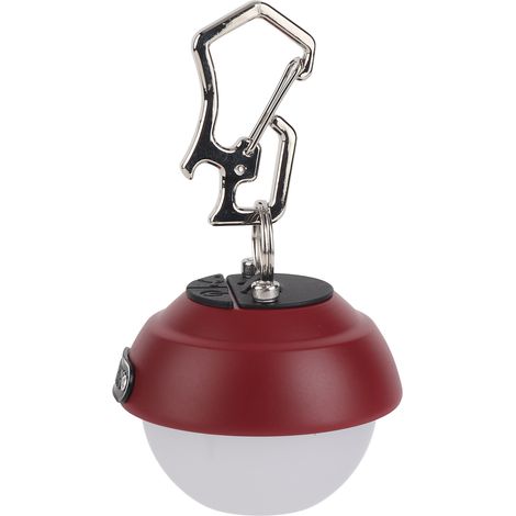 Lampe anti-moustiques d'extérieur, IPX4, rechargeable Type-C, LED de camping, lampe anti-moustiques écologique, motif fraise rouge. (1/5)