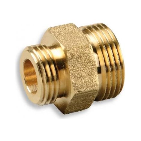Novaservis Matériel de plomberie - Solar Brass Nipple Reduced 1" x 3/4" (embout en laiton) FT307/20