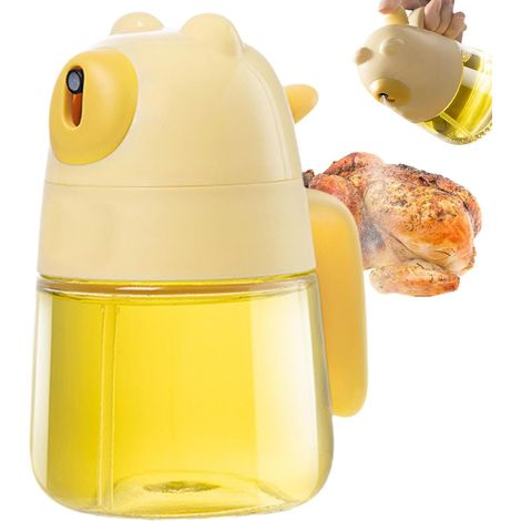 Botella pulverizadora de combustible, botella pulverizadora de vidrio transparente a presión, fácil de limpiar y con diseño desmontable. (1/5)