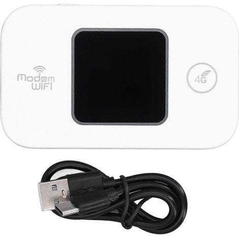 4G LTE WiFi-modem olåst 5G bärbar 4G-router för mobiltelefoner, bärbara datorer och surfplattor. Europa och Asien-versionen stöder B1, B3, B7, B8, B20, B38, 40, 41. (1/4)