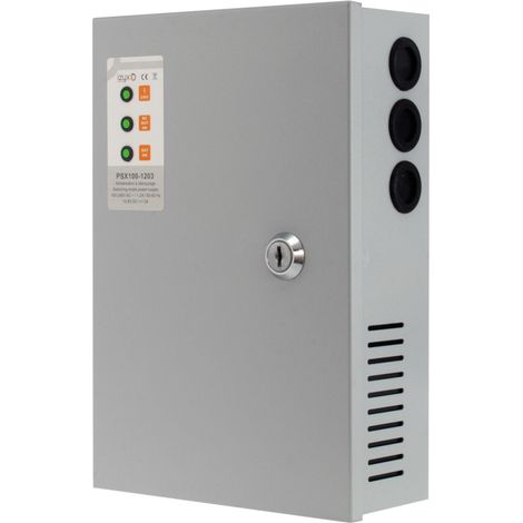 Alim. Chargeur PSX 230V AC / 12V DC (13,8V) / 1,5A - 164 x 244 x 74 mm