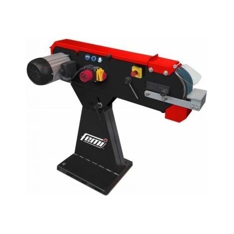 Lijadora de banda horizontal FEMI con base - Trifásica 3000W Banda 75x2000 mm - 8265030 (1/2)