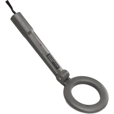 Détecteur de métaux portatif avec localisateur de métaux et alarme sonore à LED pour l'inspection et la recherche. (1/5)