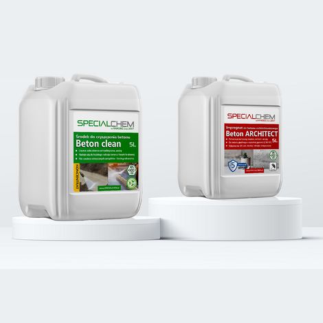 Kit per calcestruzzo architettonico SPECIALCHEM 5L + 5L (1/3)