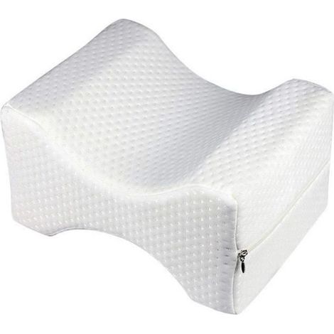 Genou Oreiller orthopédique pour douleur Sciatique, Best pour bas de jambe, dos, genou et pain, jambe Wedge Contour Oreiller a1018-Ywey (1/4)