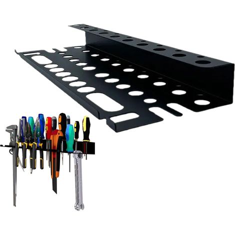 Organizzatore universale per utensili, porta cacciaviti, organizer da parete, organizer multifunzionale per cacciaviti e pinze, organizer per utensili da parete per casa e garage. (1/5)