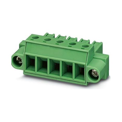 Bornier pour CI Phoenix Contact 3 contacts 1 rangée(s) pas de 7.62mm série PC 4/ 3-STF-7.62 ( Prix pour 1 )