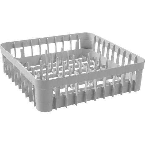Cesta para lavavajillas de 40x40 cm para vasos, altura 110 mm