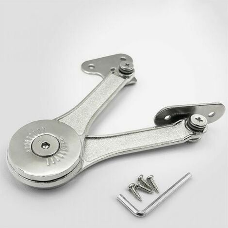 Standard Forte Ferrures pour Relevants et Abattants Couvercles Stay Lift Systèmes Réservoir de Force Pour Système a Porte Relevable Charnière pour Armoire Meuble Lot de 2 (1/3)