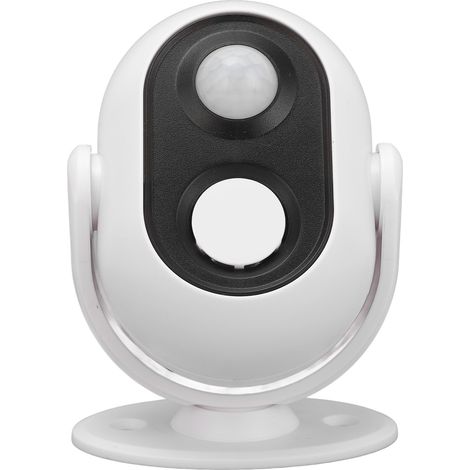 Sonnette de porte à détecteur de mouvement, portée de 2 à 7 m, compacte et facile à installer, pour commerces et magasins, à l'intérieur de la maison. (1/5)