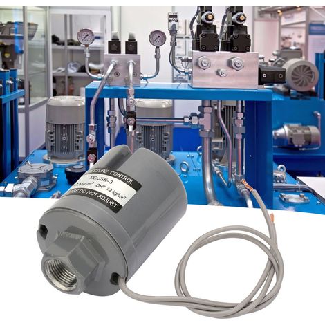 Interrupteur de Pression Automatique pour Pompe à Eau 220V, Filetage Femelle G3/8" (Régulation 1.5-2.2 Bar) (1/5)