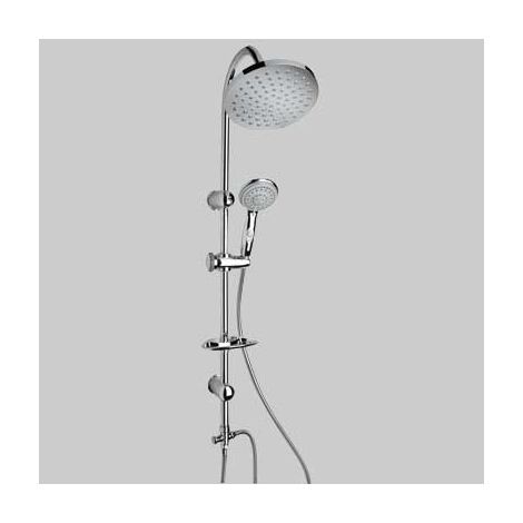 SET COLONNA TONDA C4 - Cromata