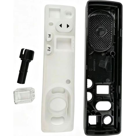 Compatible with Motorola GM3188 walkie-talkie: plastic top cover, silicone buttons, knobs, and caps. (1/2)