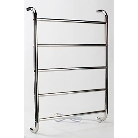 Madrid Stainless Steel Electric Towel rail 550mm wide x 770mm high (1/2)