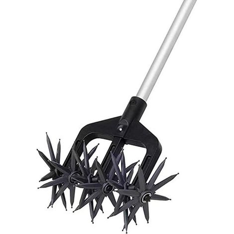 Cultivateur manuel rotatif démontable, ameublisseur de sol pour jardin (1/4)