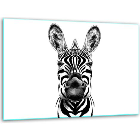 Tagliere in vetro stand 40x30 zebra (1/5)