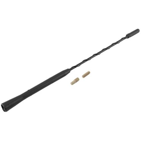 Antenne FM, en caoutchouc noir stable et résistant à l'usure, 28 cm (11 pouces), installation facile pour voiture. (1/5)