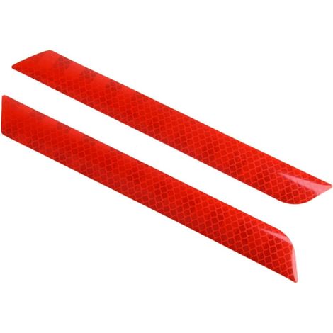 Lot de 2 bandes réfléchissantes d'avertissement nocturne for