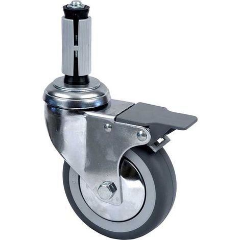 Roue Pivotante avec Frein pour Table Inox - Ristopro